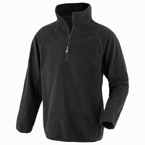 Result Genuine Recycled Kids Zip Neck Micro Fleece Thumbnail