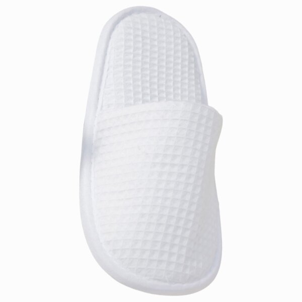 Towel City Waffle Mule Slippers Thumbnail