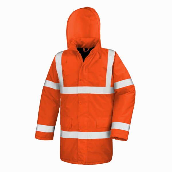 Result Core Hi-Vis Motorway Coat Thumbnail