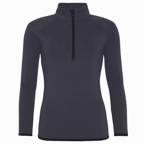 AWDis Ladies Cool Half Zip Sweat Top Thumbnail