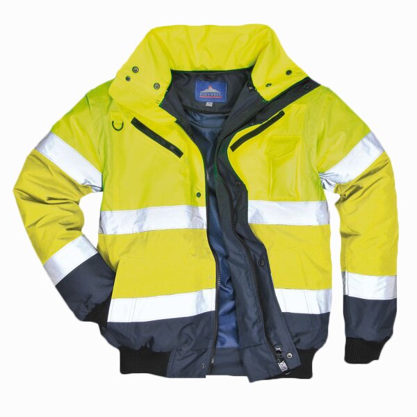 Portwest 3-in-1 Hi-Vis Bomber Jacket Thumbnail