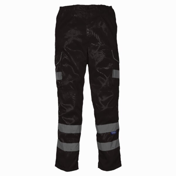 Yoko Hi-Vis Cargo Trousers with Knee Pad Pockets Thumbnail